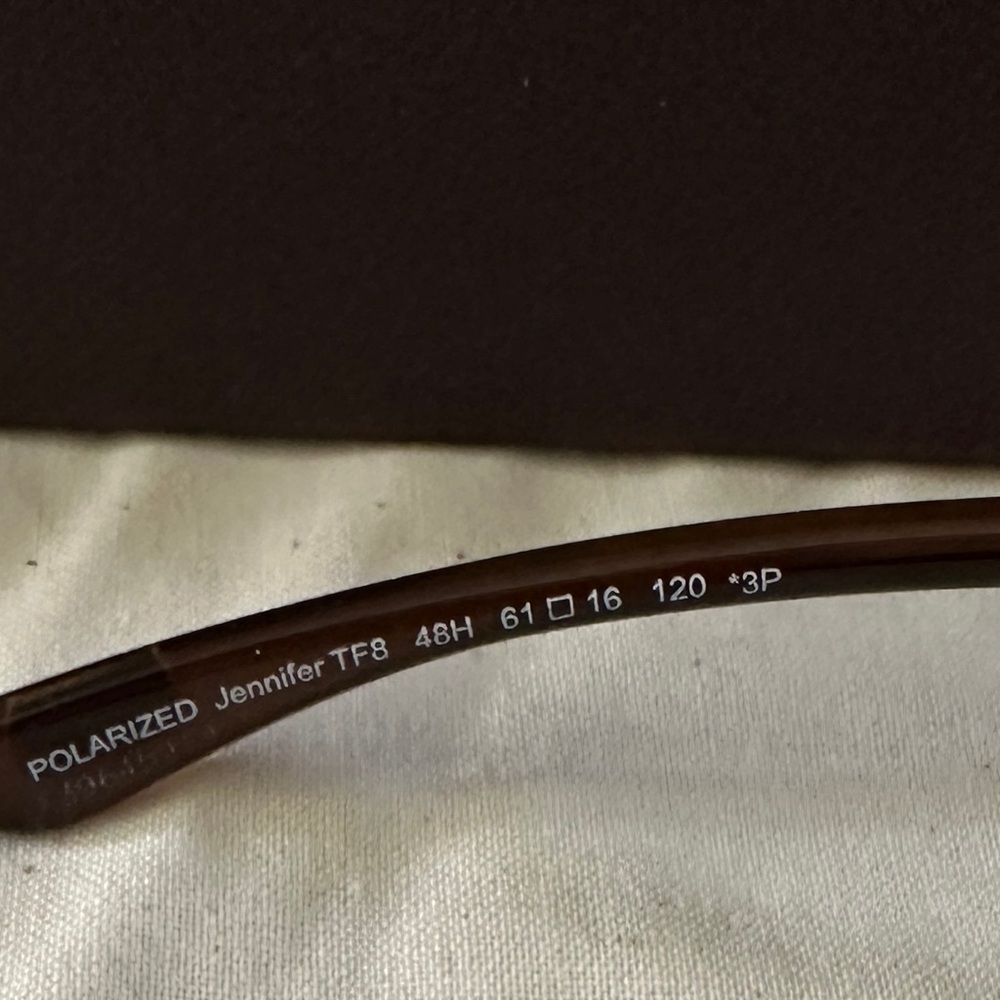 Tom Ford FT0008 Jennifer oval sunglasses POLARIZED - Picture 8 of 8